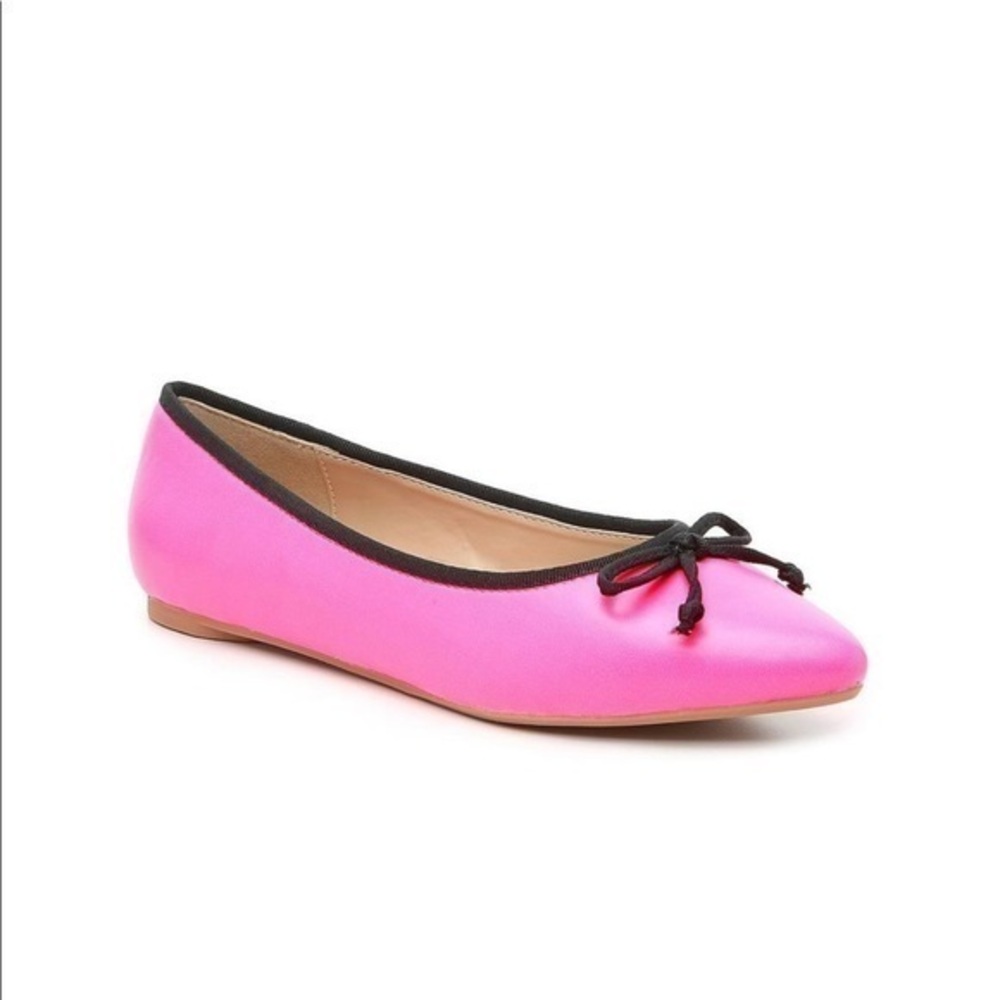 Penny Loves Kenny Neon Pink Attack Ballet Flats